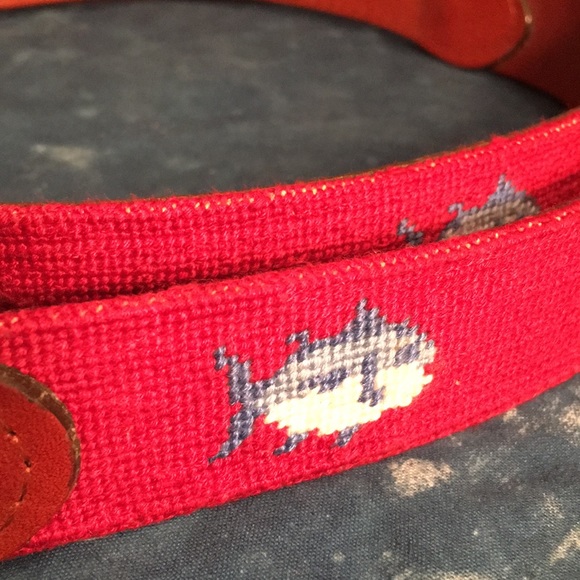 🐟Southern tide needlepoint belt🐟 - Picture 3 of 7